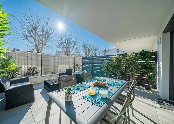 Lägenhet La Pepite - Appt En Hypercentre Au Calme, Terrasse Et Garage - Res Meyer Royan