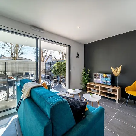 La Pepite - Appt En Hypercentre Au Calme, Terrasse Et Garage - Res Meyer Apartment Royan